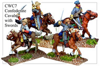 American Civil War: Confederate Cavalry with Swords