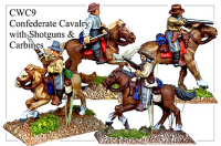 Confederate Cavalry with Shotguns & Carbines