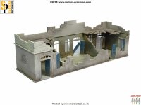 28mm North Africa/Colonial Large Single Storey Building - Destroyed