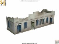 28mm North Africa/Colonial Large Single Storey Building - Destroyed