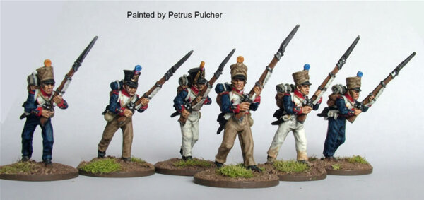 Line Fusiliers Advancing high porte