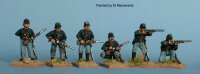 Dismounted Union Cavalry Skirmishing - Forage Caps +...
