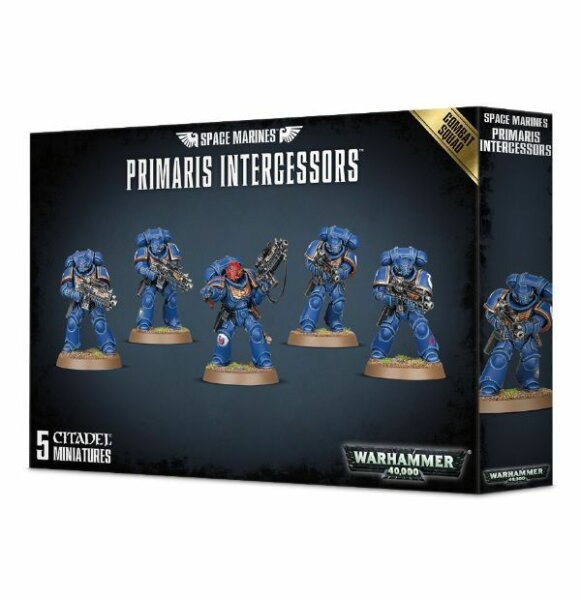 Space Marines Primaris Intercessors Combat Squad