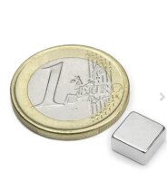 Quadermagnet 8 x 8 x 4 mm