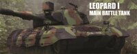 15mm Leopard 1 Tank (x1)