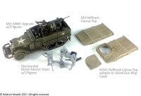 M21 Mortar Motor Carriage & Tarpaulin Set