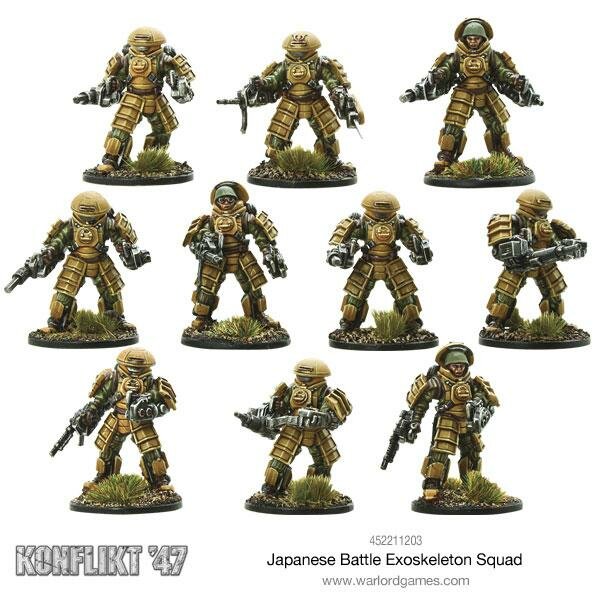 Konflikt `47 Japanese Battle Exoskeleton Squad