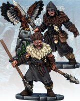 Frostgrave: Barbarian Crow Master and Javelineer