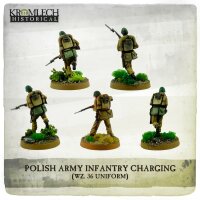 Polish Army Infantry Charging (wz. 36 Uniforms)