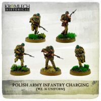 Polish Army Infantry Charging (wz. 36 Uniforms)