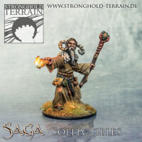 Saga Collectibles: Zauberer Mit 3 Kopfvarianten