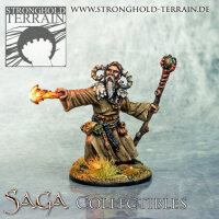 Saga Collectibles: Zauberer Mit 3 Kopfvarianten