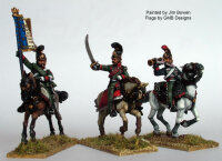 1st Chasseurs a Cheval Command Galloping