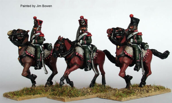 Chasseurs a Cheval Galloping - Swords Shouldered - Elite Company