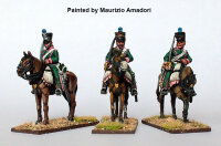 Chasseurs a Cheval on Standing Horses