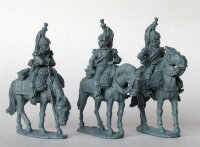Cuirassiers on Standing Horses in Reserve - at Ease 1