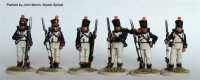 Line Fusiliers Standing at Ease