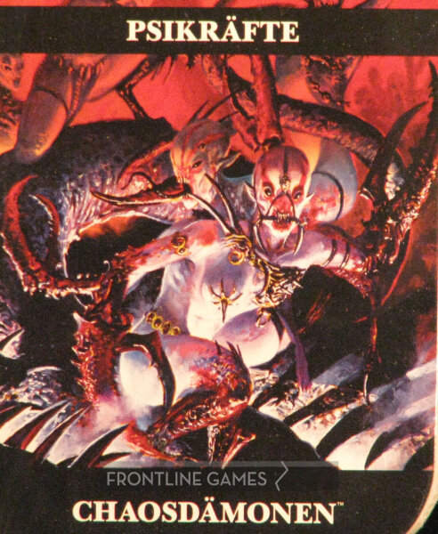 Warhammer-40.000-Psikarten: Chaosdämonen