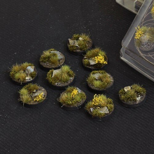 Highland Bases Round 25mm (Gamers Grass) (x10)
