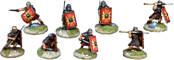 Assorted Legionaries Attacking