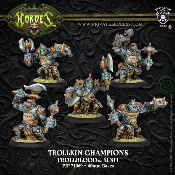 Trollbloods: Trollkin Champions Unit