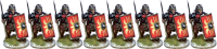 Legionaries: Segmented Armour, Standing Side On, Pilum...