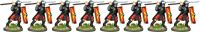 Legionaries: Segmented Armour, Armoured Forearm, Throwing...
