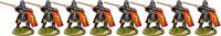 Legionaries: Scale Armour, Armoured Forearm, Ready with...