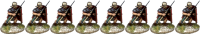 Legionaries – Mail Armour, Advancing, Pilum at 45...