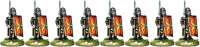 Legionaries: Mail Armour, Armoured Forearm, Advancing...