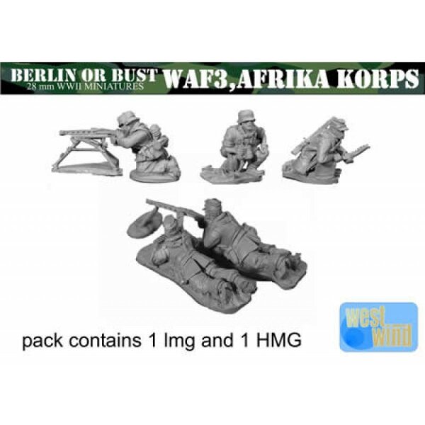 Africa Korps Light MG & Heavy MG