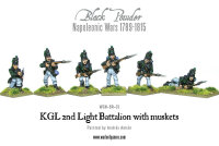 KGL 2nd Light Battalion with Muskets