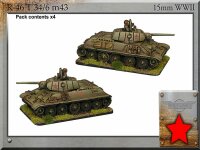 T-34/76 m43 (Fuel Tanks)(x3)