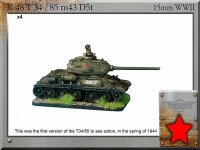 T-34/85 m43 D5T (x4)