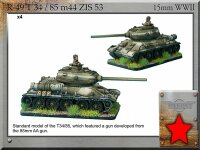 T-34/85 m44 ZiS53 (x4)