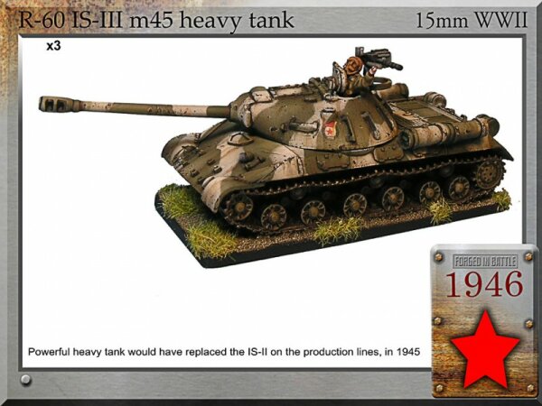 IS-III m45 Heavy Tank (x3)