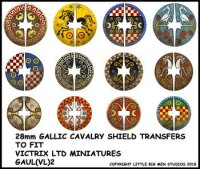 Gallic Cavalry Shield Transfers 2