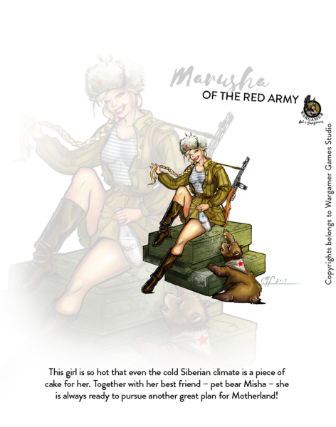 Marusha from the Red Army