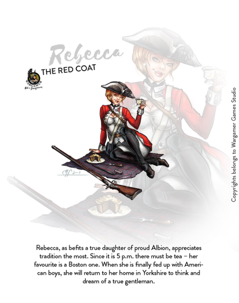Rebecca – the Red Coat