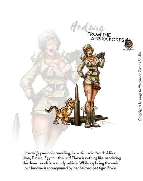 Hedwig – from the Afrika Korps