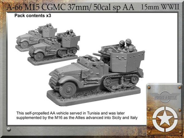 M15 CGMC 37mm/50cal sp AA (x3)