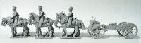 Foot Artillery 6 Horse Limber Team with 7inch Howitzer