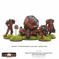 Algoryn: AI Specialist Heavy Support Team with Fractal Bombard