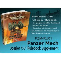 Panzer Mech Rules: Dossier X-01 Supplement