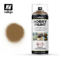 Vallejo: Hobby Paint Spray - Leather Brown (400ml)