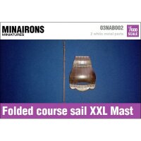 1/600 Folded Course Sail XXL Mast