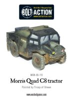 British Morris Quad C8 Artillery Tractor