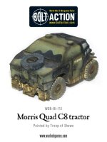 British Morris Quad C8 Artillery Tractor
