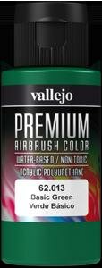Vallejo Premium Air Brush Colour: Basic Green (60ml)