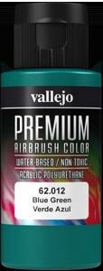 Vallejo Premium Air Brush Colour: Blue Green (60ml)